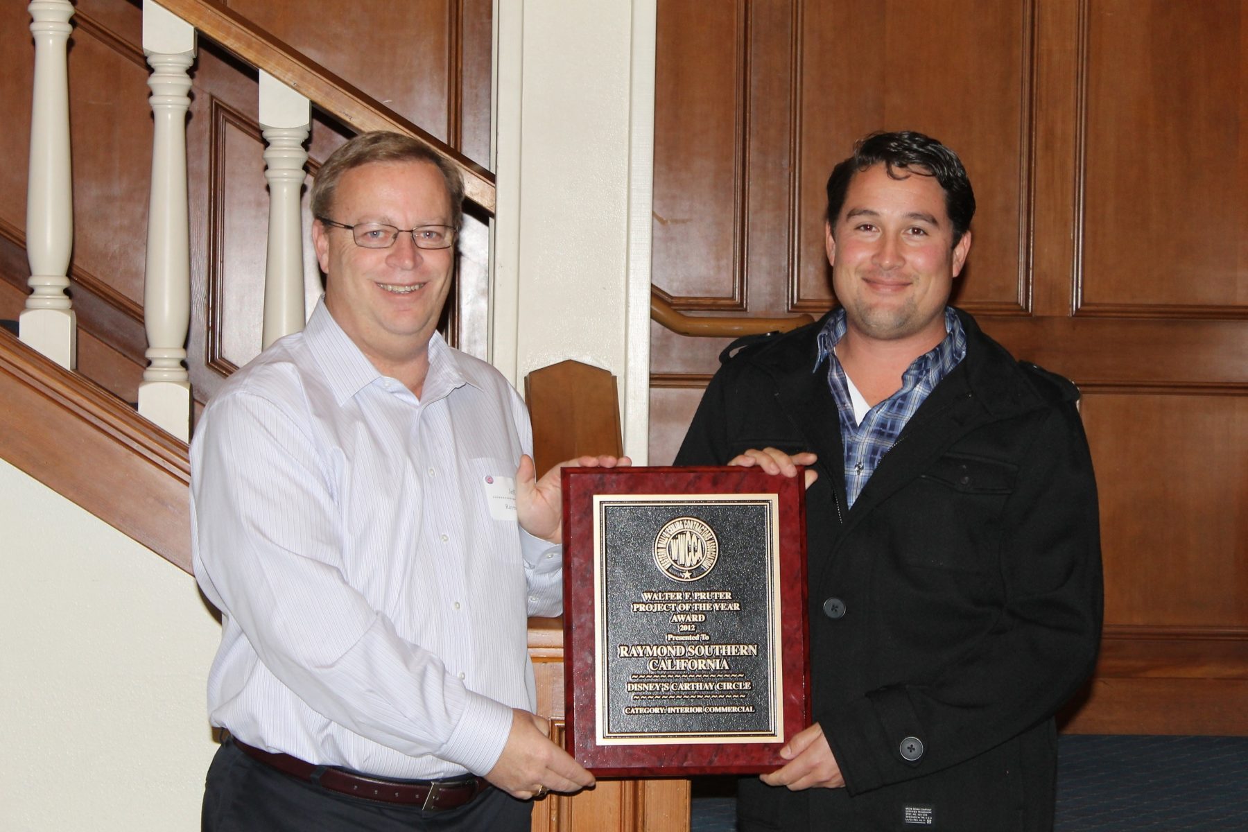 Raymond Awarded 2012 WWCCA Project of the Year Award
