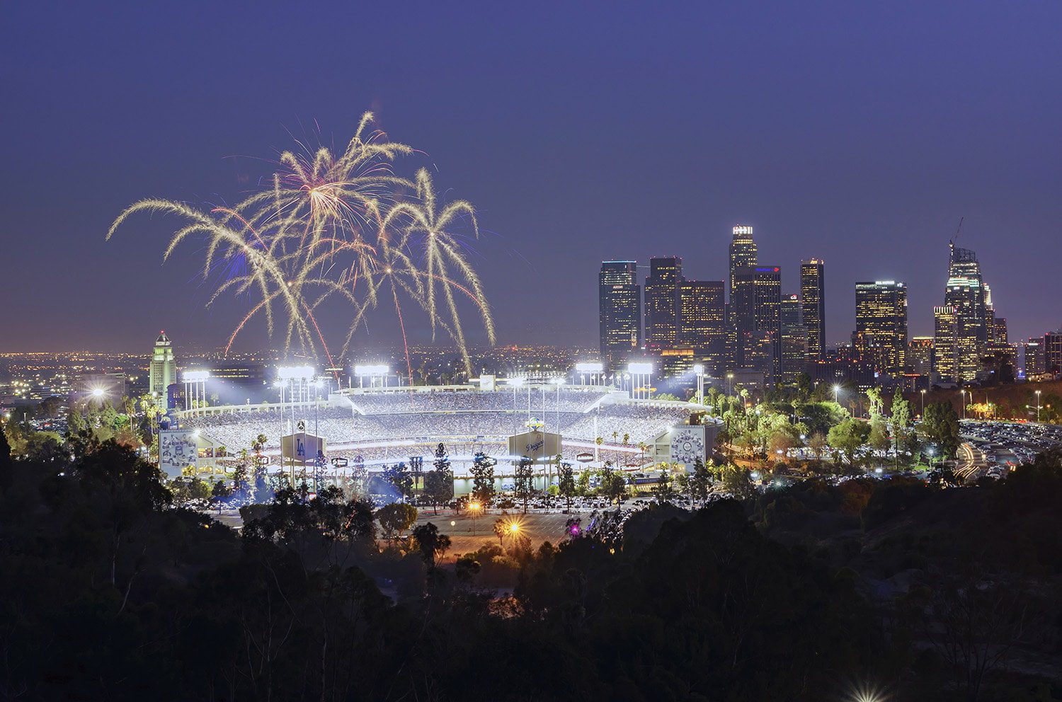 Dodger Stadium Opening